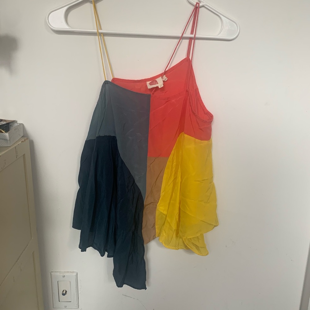 ANTHROPOLOGIE: Asymmetrical Tank Top